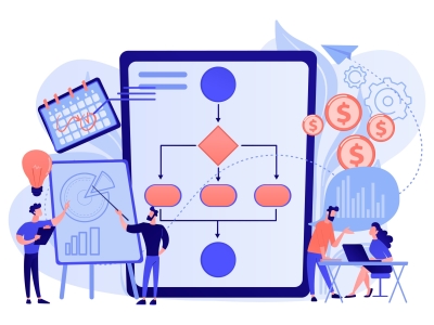 People using Web application for real time insights
